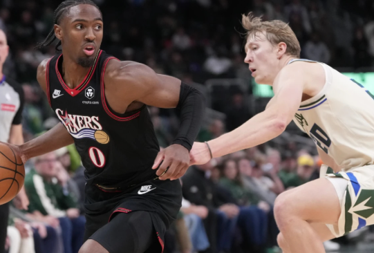 tyrese-maxey-berhasil-samai-rekor-wilt-chamberlain