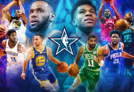 Bola Basket Dunia All Star Game Hiburan Bintang NBA